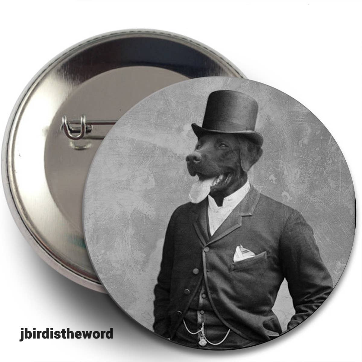 The Wild Oddisorium - Wholesale Lapel Pin/Button - Dog Buttons, Pins, Badges, POS, Funny Dogs in Clothes, Cute5