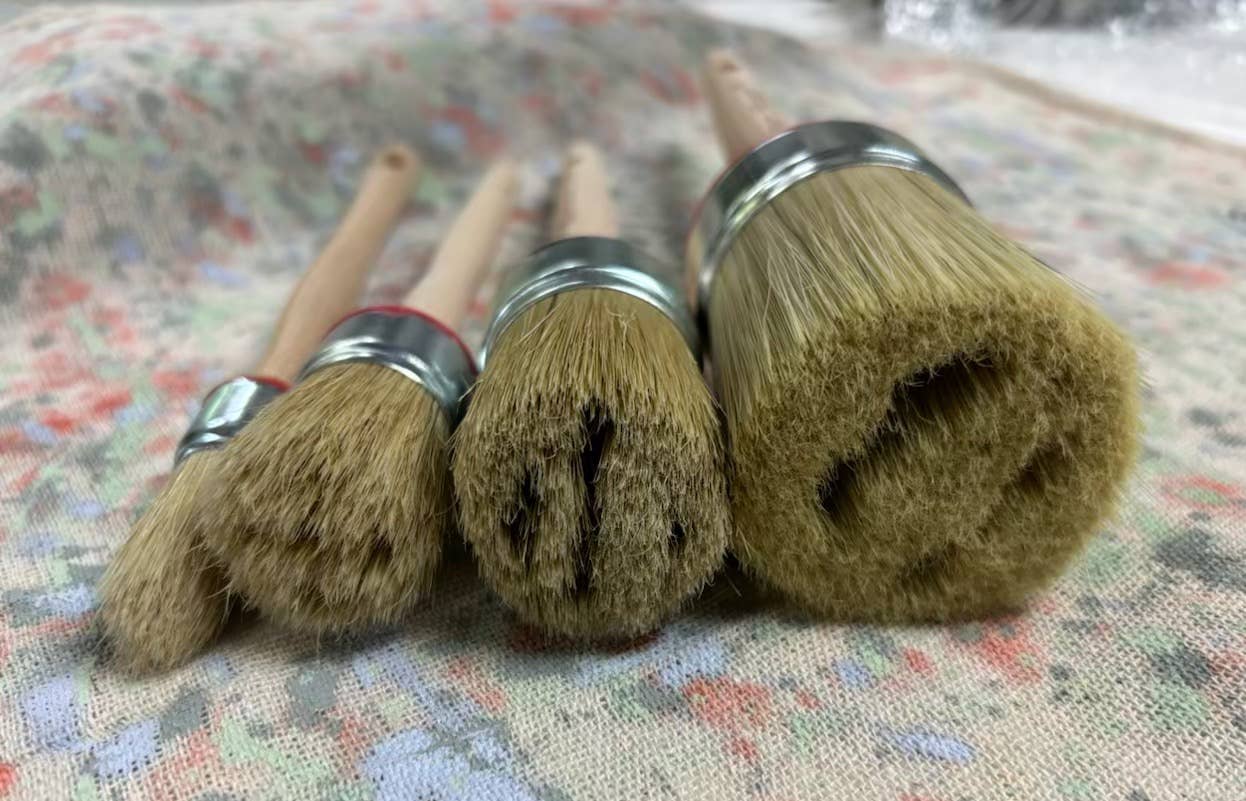 Bluestone House™ - Wholesale Paint/Wax Brush - Paint and Wax All-Natural Bristle Brushes - Bluestone House™1