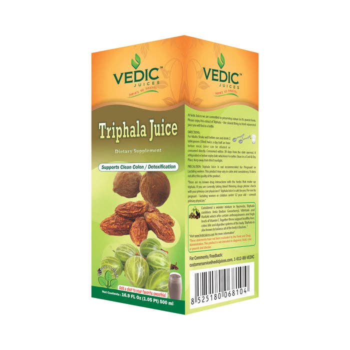 Vedic Juices - Vendita all'ingrosso Succo/bevanda salutare - Succo Vedico Triphalla