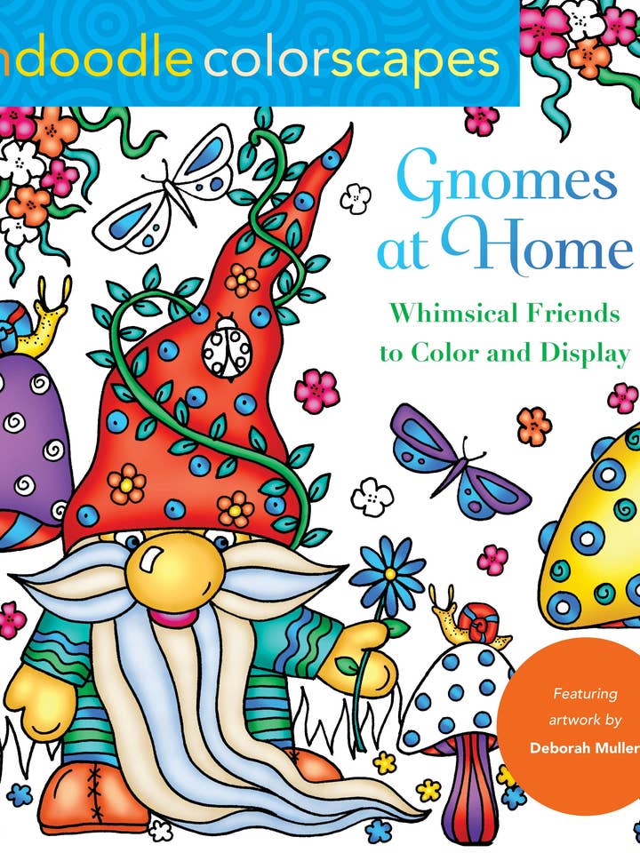 Zendoodle Colorscapes: Gnomes - Color And Display for wholesale by Macmillan Publishers