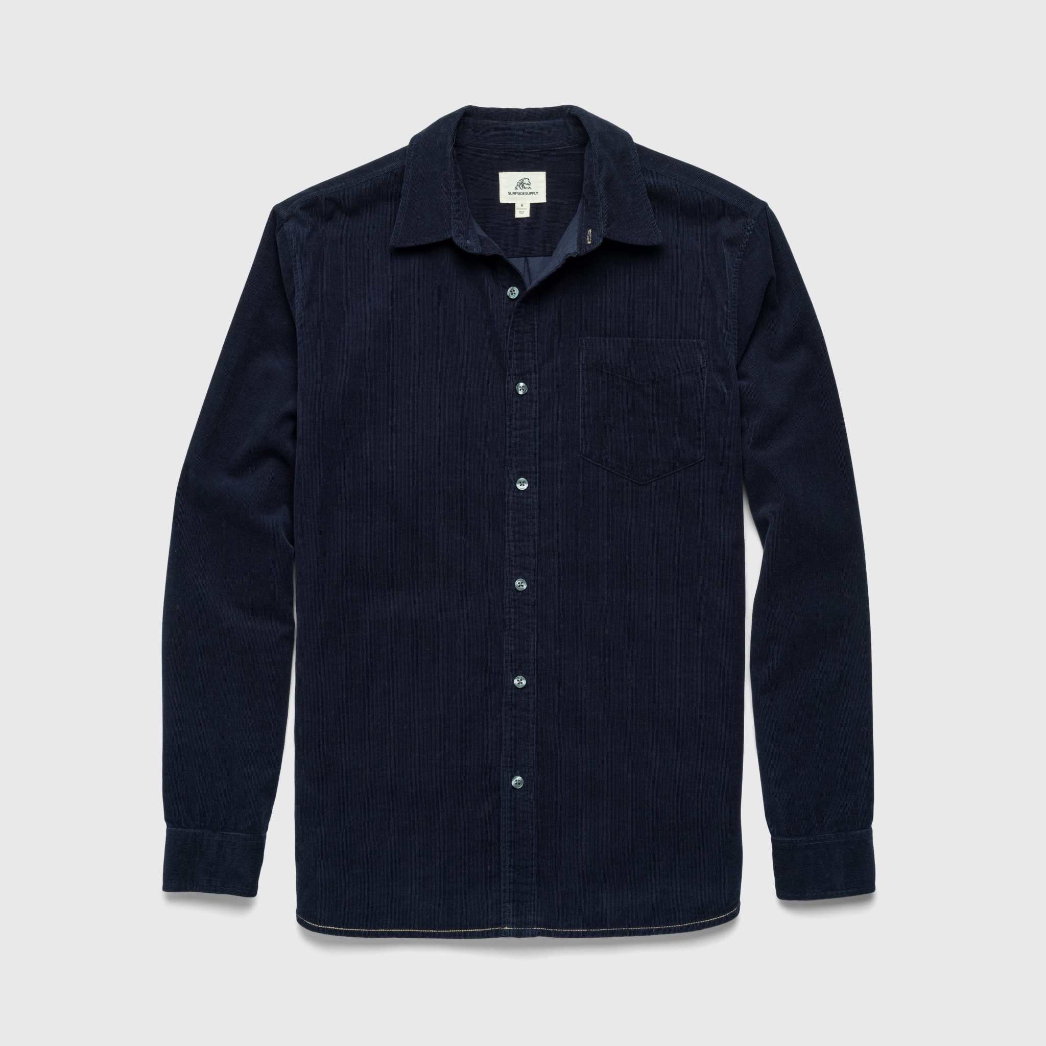 Brian Corduroy Shirt - Navy Blazer for wholesale on Faire0