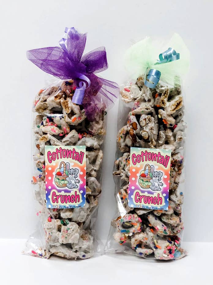 Easter Cottontail Crunch for wholesale by Yo Pop Yummies