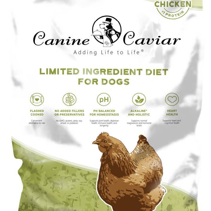 Canine Caviar - Wholesale Pet Food - Dog - Small Breed Limited Ingredient Alkaline® Entrée, 22lb0