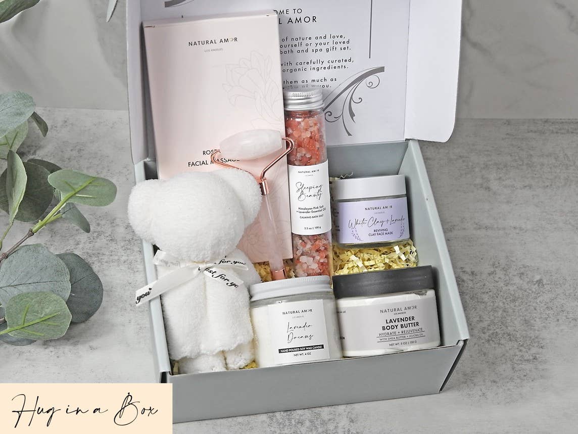 Natural Amor LLC - Wholesale Bath & Body Set - Spa Bath Body Gift Set| Natural Skincare Gift Sets4