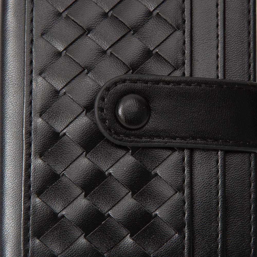 Sensibling Corp. – Engroshandel Kortetui - Dame – Klassisk vævet kortholder i kunstlæder17