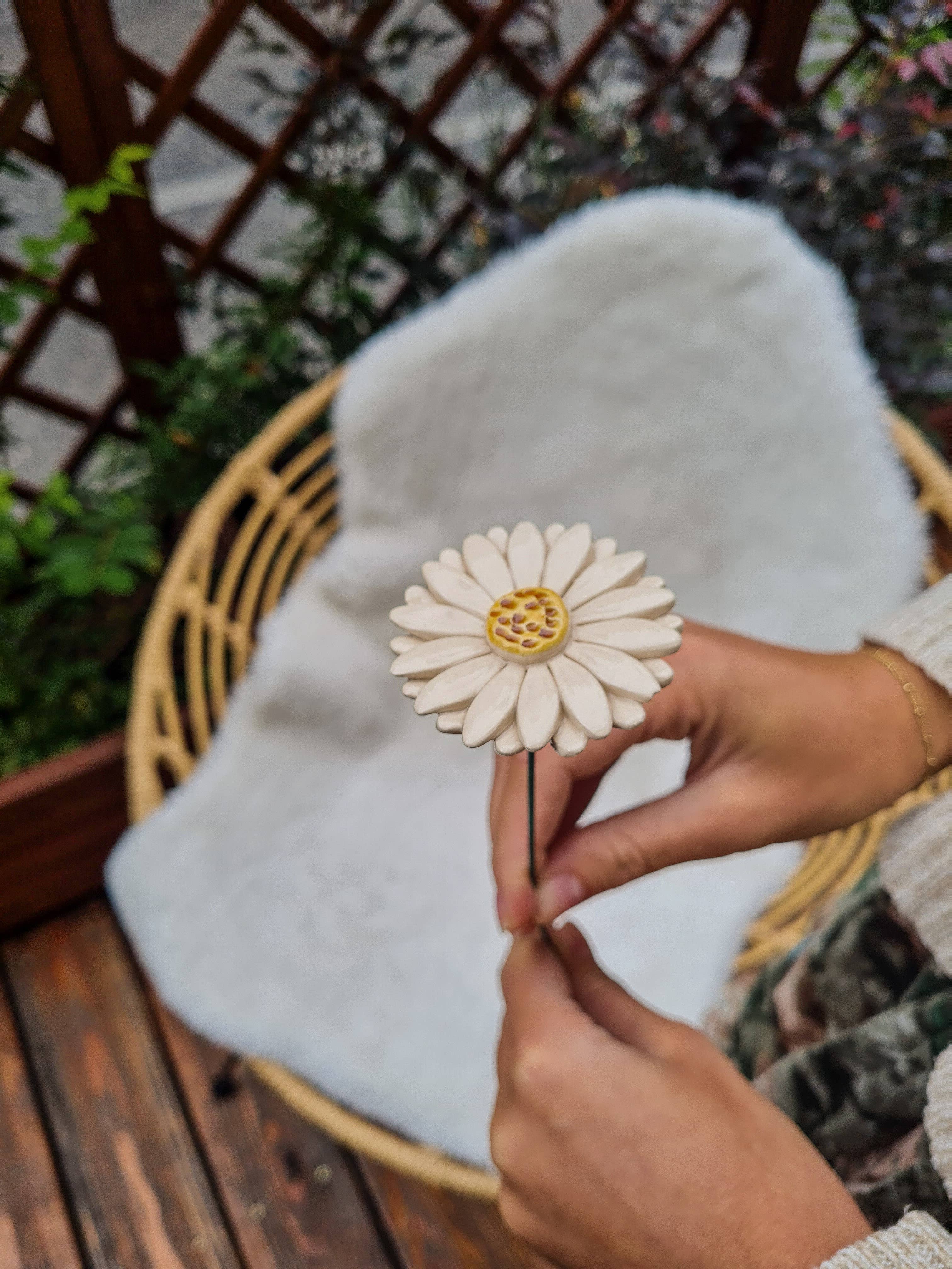 NaturoTheke – wholesale Artificial flowers – Gerbera diameter approx. 5 cm | 39 cm stem50