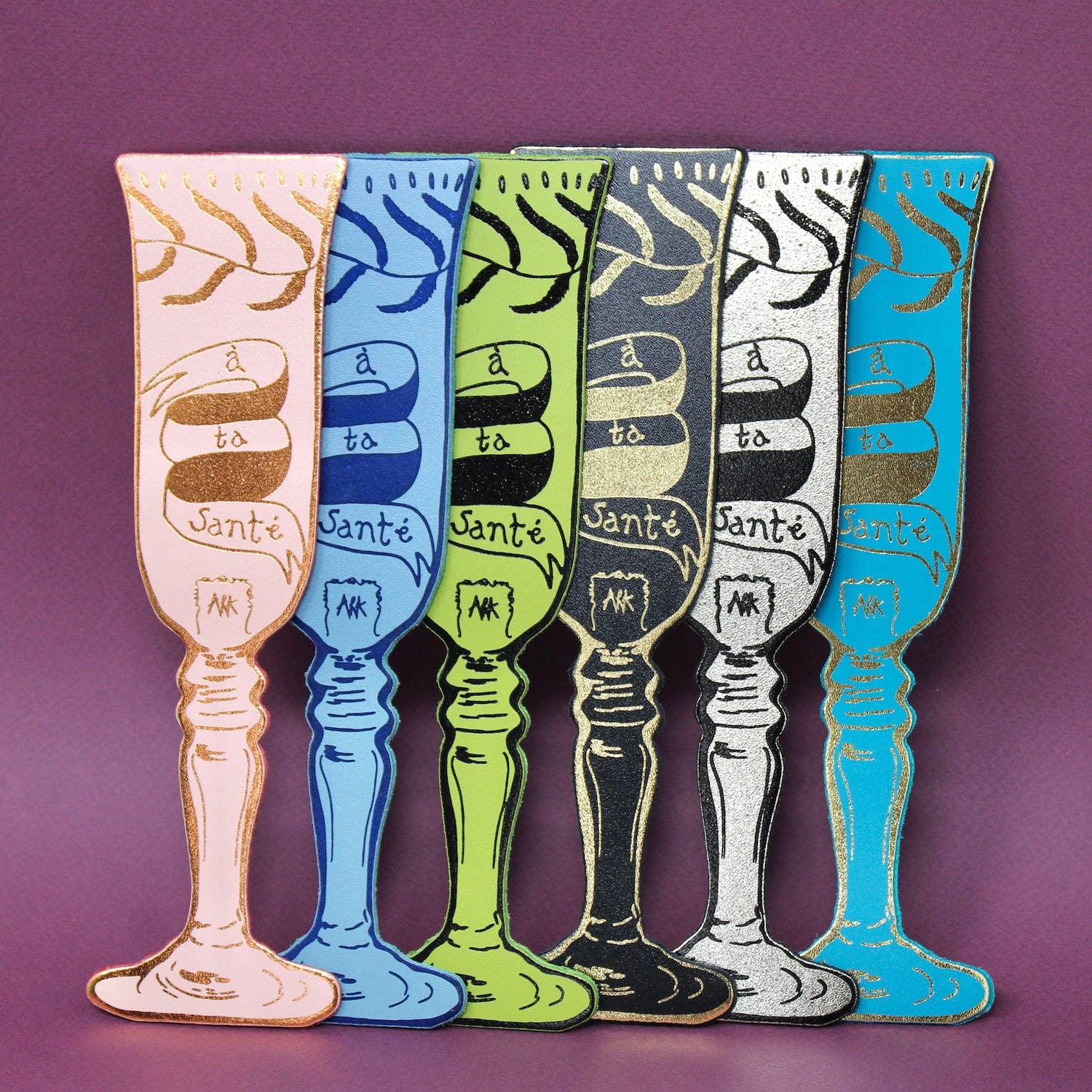Ark Colour Design - Wholesale Bookmark - Wine Glass Bookmark7