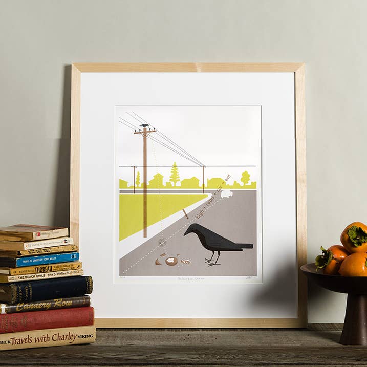 Suburban Crows for wholesale by Doug Ross Fine Art