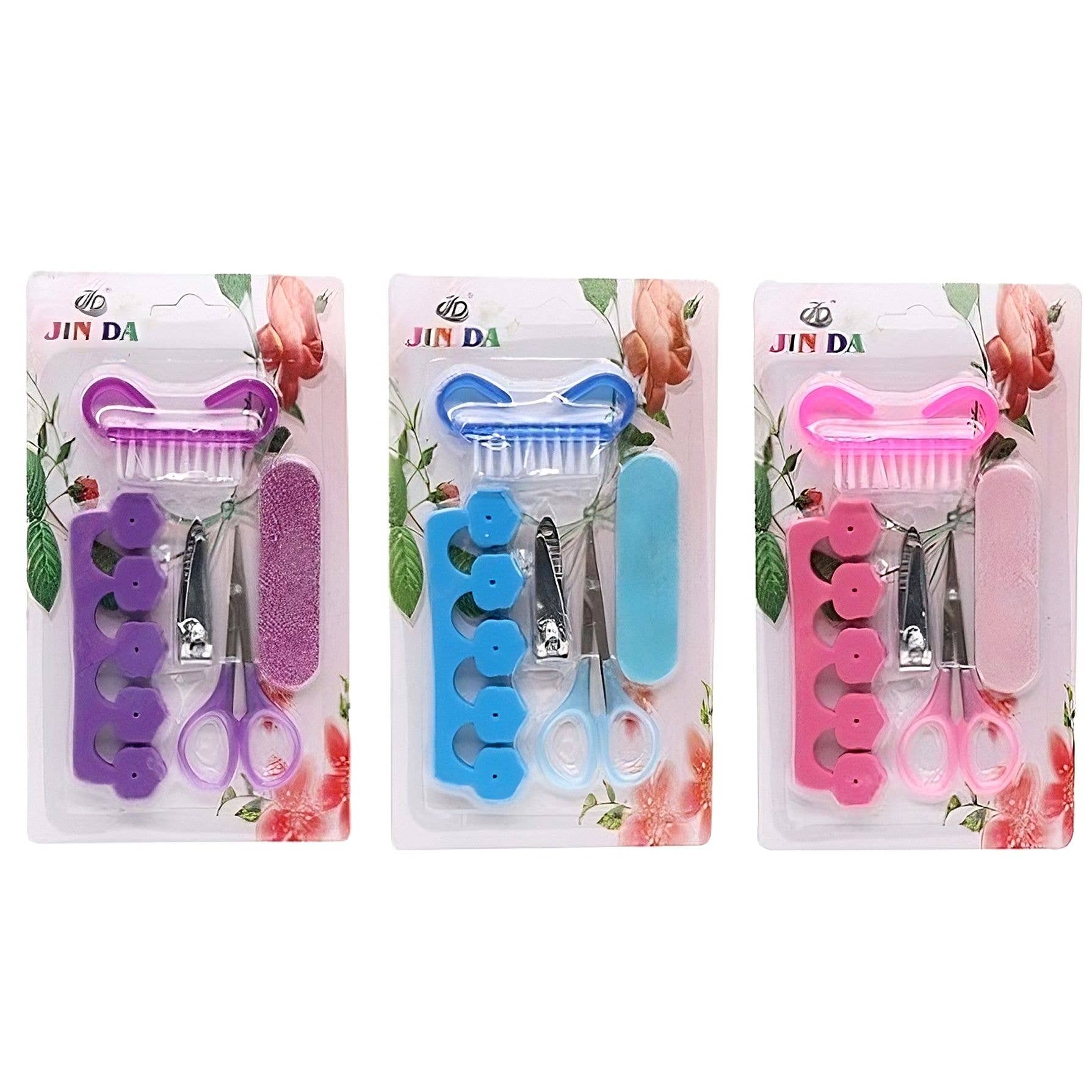 Diacly - Vente Sets de soins pour les ongles - Lot de 12 kits de manucure basiques avec 6 outils chacun1