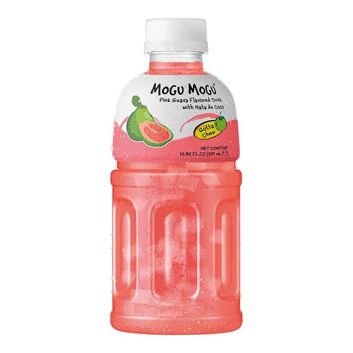 Mogu Mogu Pink Guava Nata de Coco 320ml for wholesale by Global Bite Co