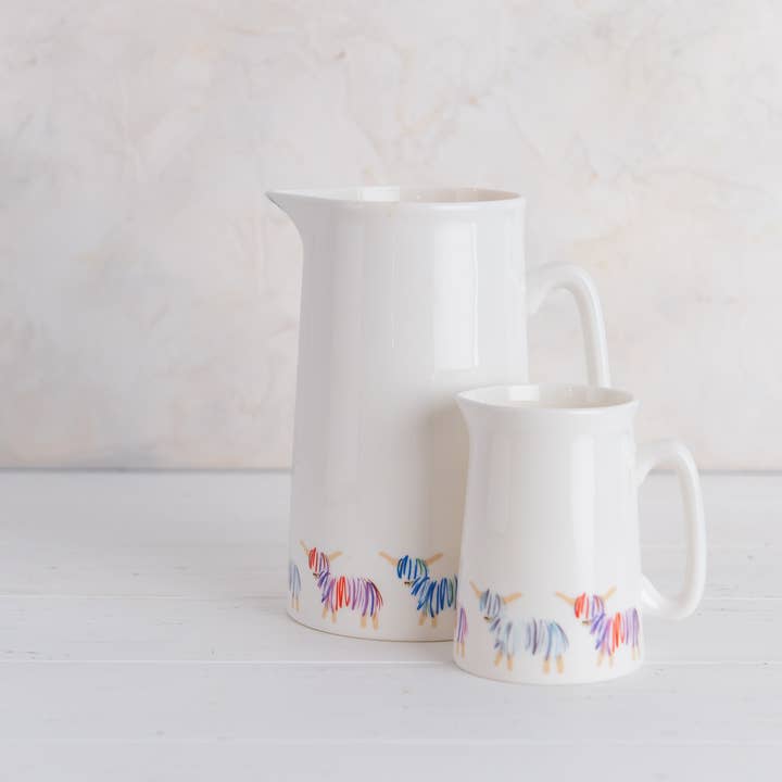 Hairy Coo Jugs - Small & Large China Highland Cow Jug for wholesale by Hairy Coo