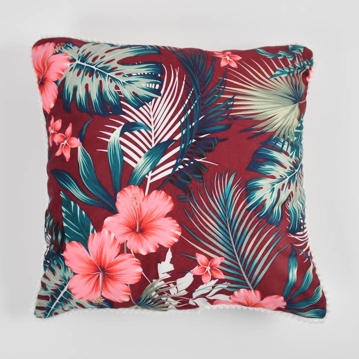 Terracotta Drift - Velvet Cushion Cover for wholesale by Bit of Meraki