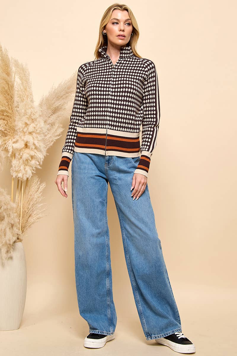 Cezele – Engroshandel Pullover - Dame – Trøje med lynlås 14