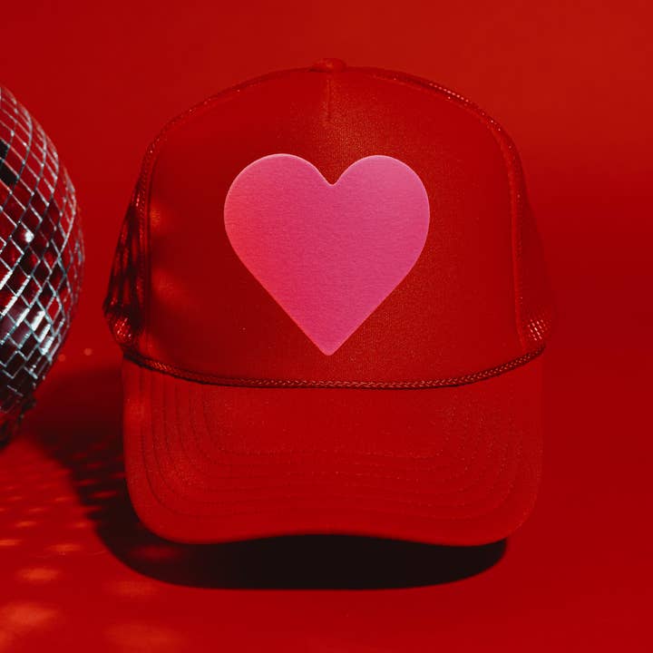 Ascot + Hart - Wholesale Trucker Hat - Women's - Classic Heart Trucker10