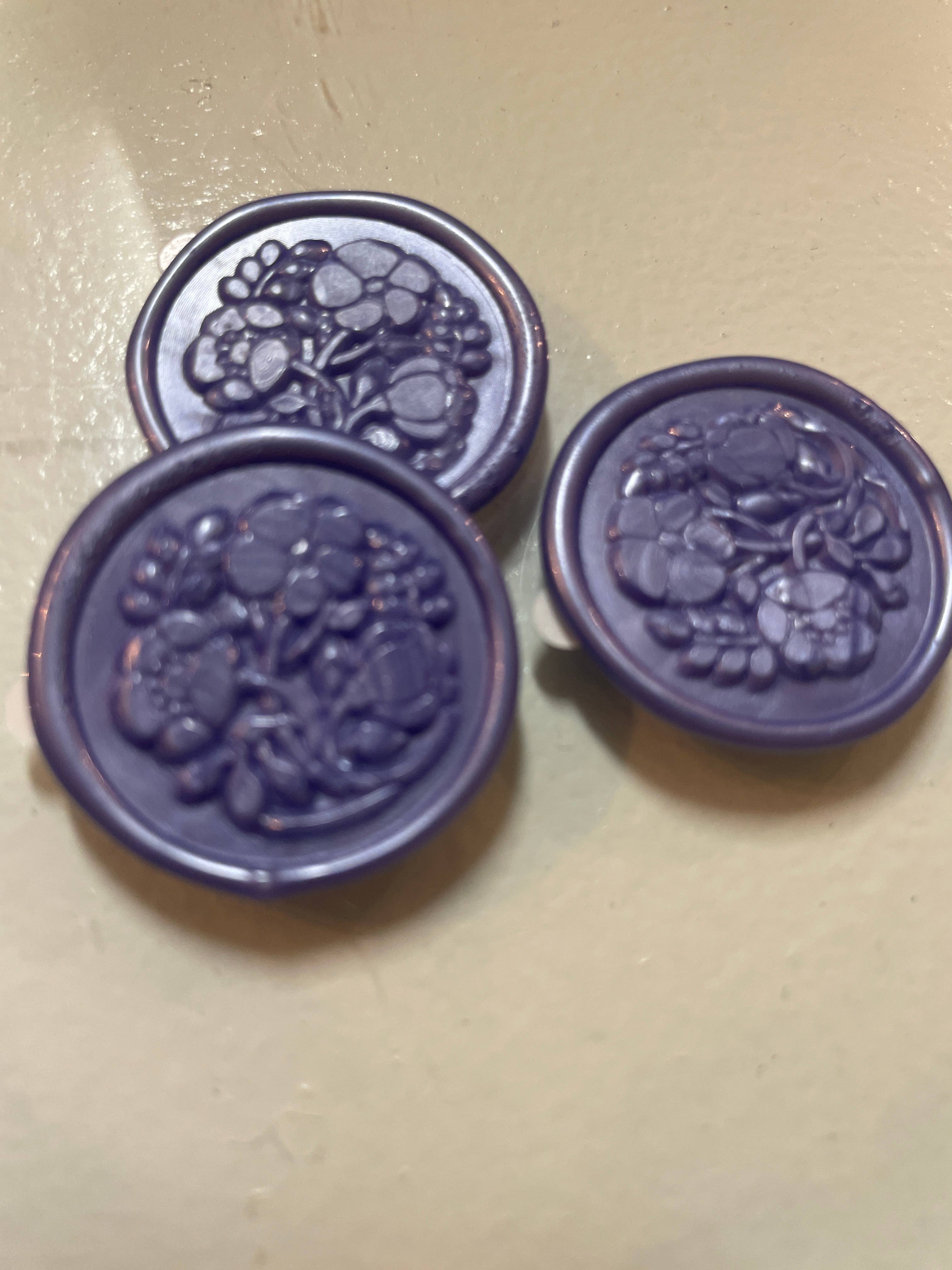 The Stylish Scribe - Wholesale Sealing Wax - Floral Wax Seal Stickers5