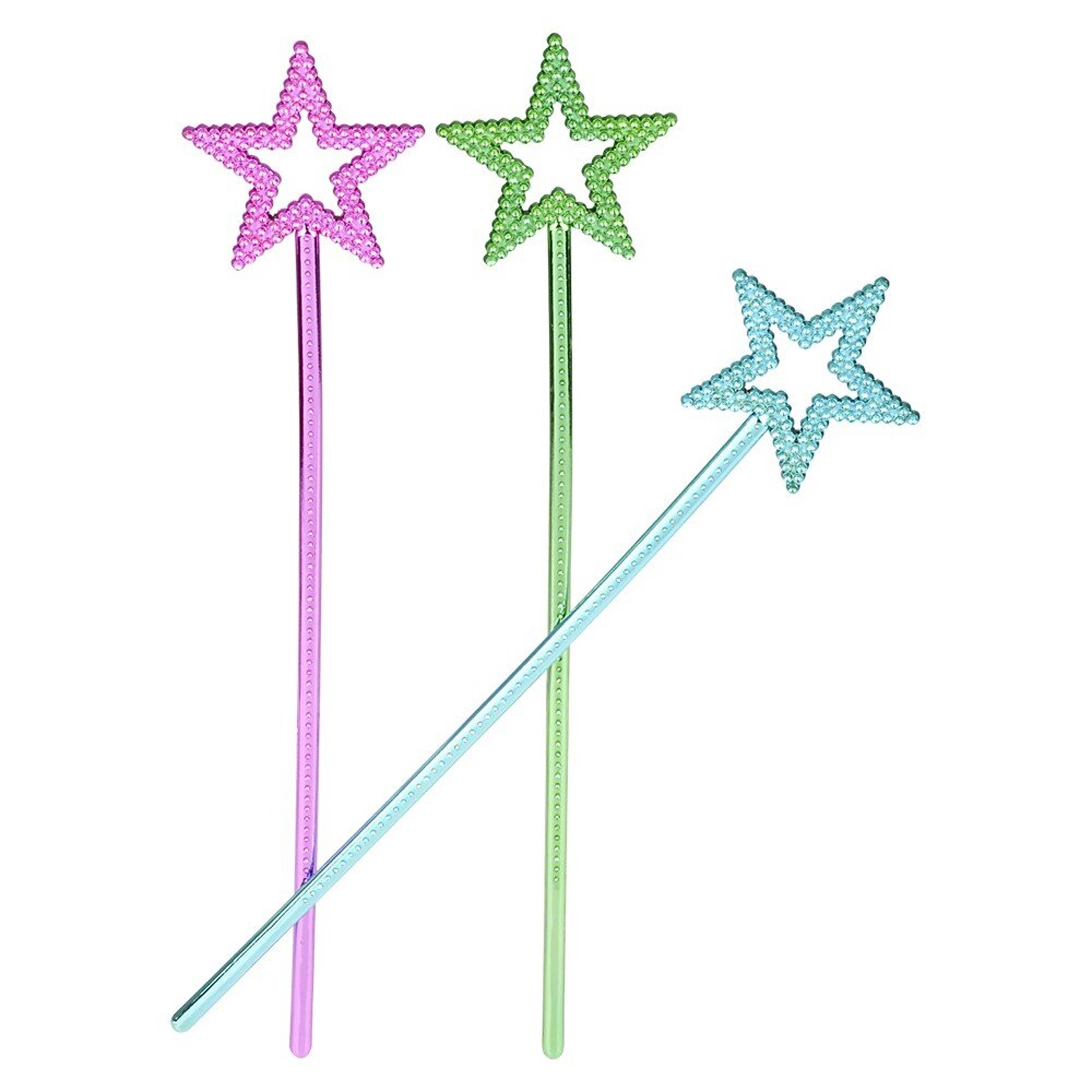 PR GROUPS LLC - Wholesale Toy Wand - Kids - Metallic Star Wand Kids Toy Back To School2