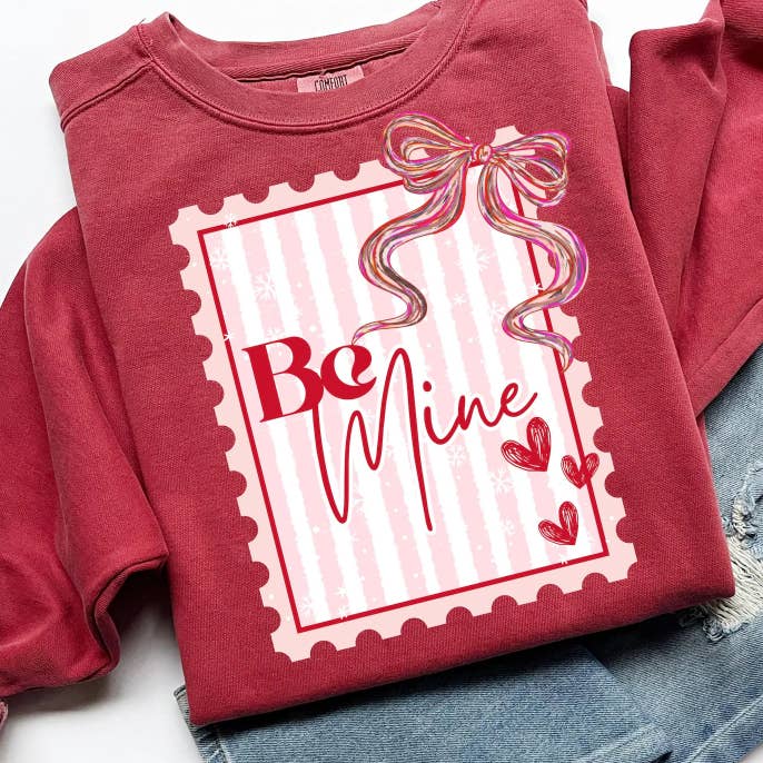 Cute Valentine's day sweatshirt - Be mine sweatshirt for wholesale by Lake Shore To Main