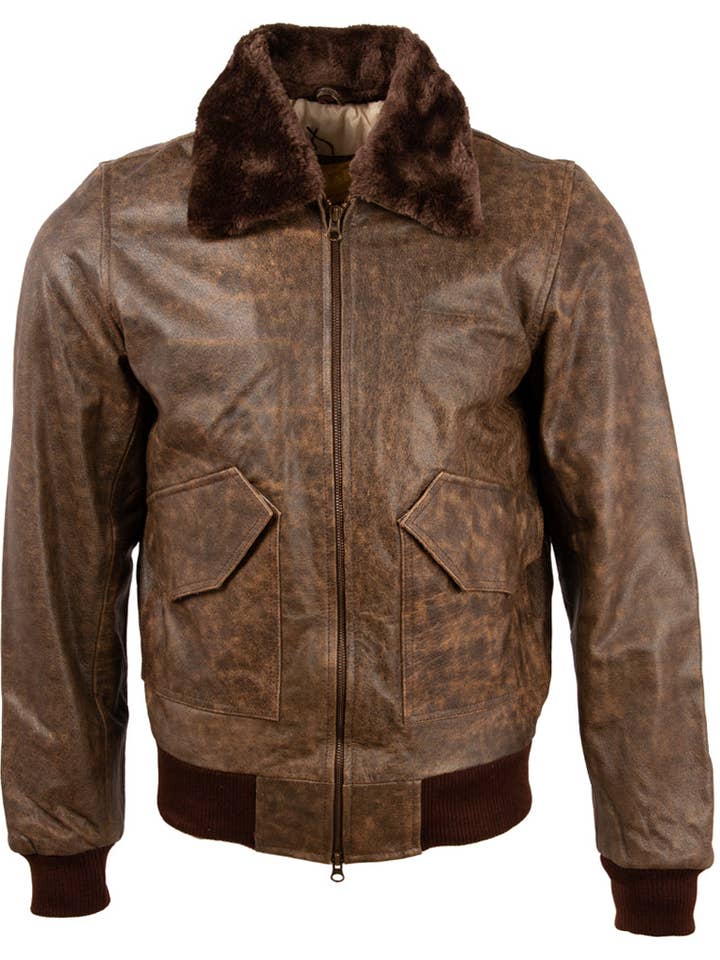 Chaqueta bomber estilo aviador 6KT4 para hombre, estilo antiguo para venta al por mayor de Aviatrix