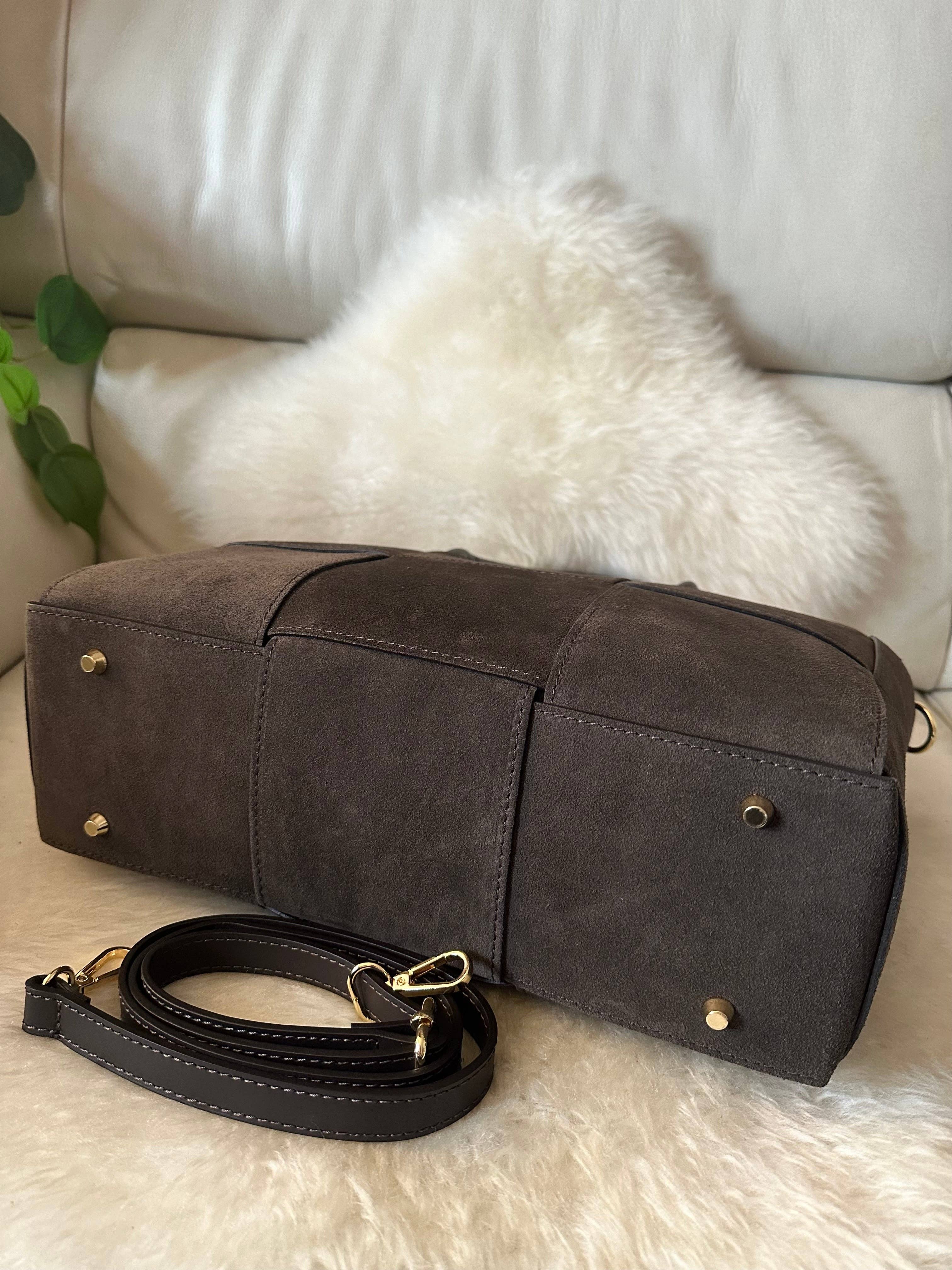 Zhade - Wholesale Tote Bag - Women's - Borsa grande in camoscio AMANDA10