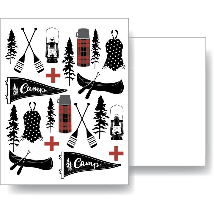 Camp Items Card for wholesale by Little Dorset Shop