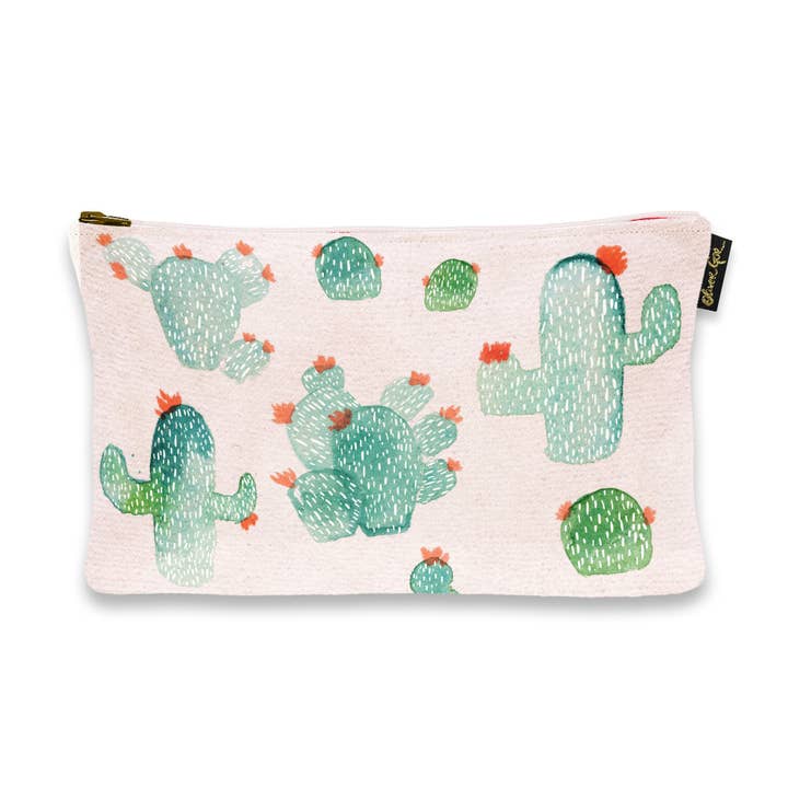 Oliver Gal Prickly Pears Art Pouch (Size 9x6) for wholesale by The Oliver Gal Artist