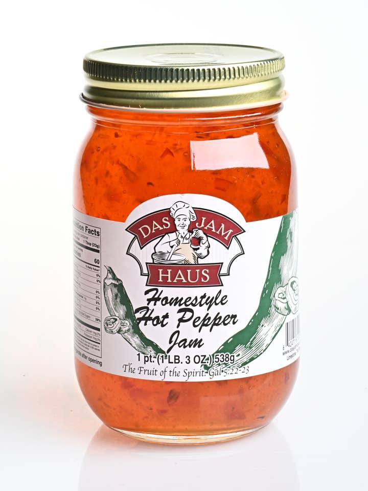 Hot Pepper Jam for wholesale by Das Jam Haus