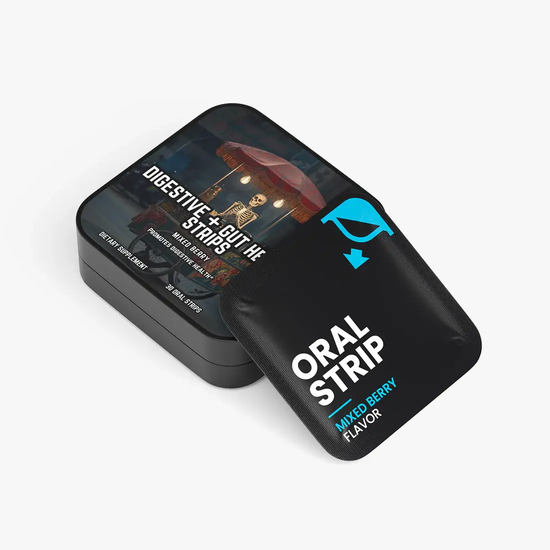 Mass Cast, LLC - Wholesale Oral Supplement/Vitamin - Digestive + Gut Health Strips by Project M3