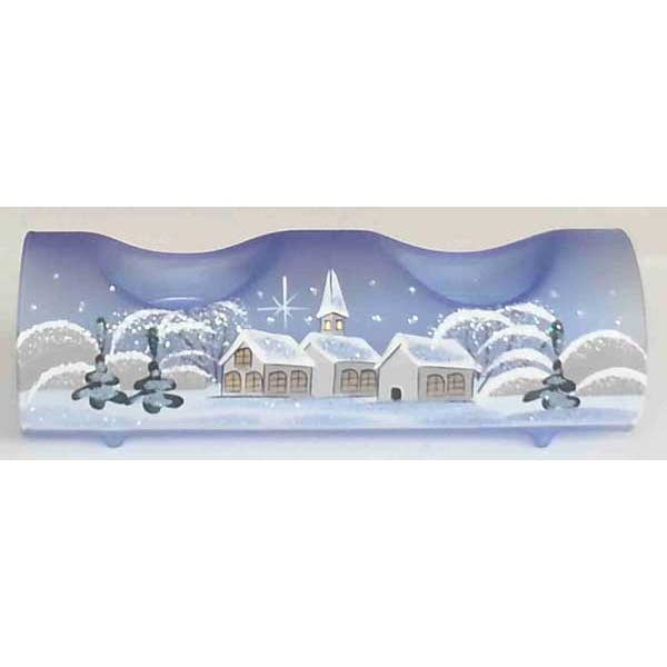 Glass by Iness - Wholesale Candle Holder - Dual Candle Holder - Centerpiece Style18