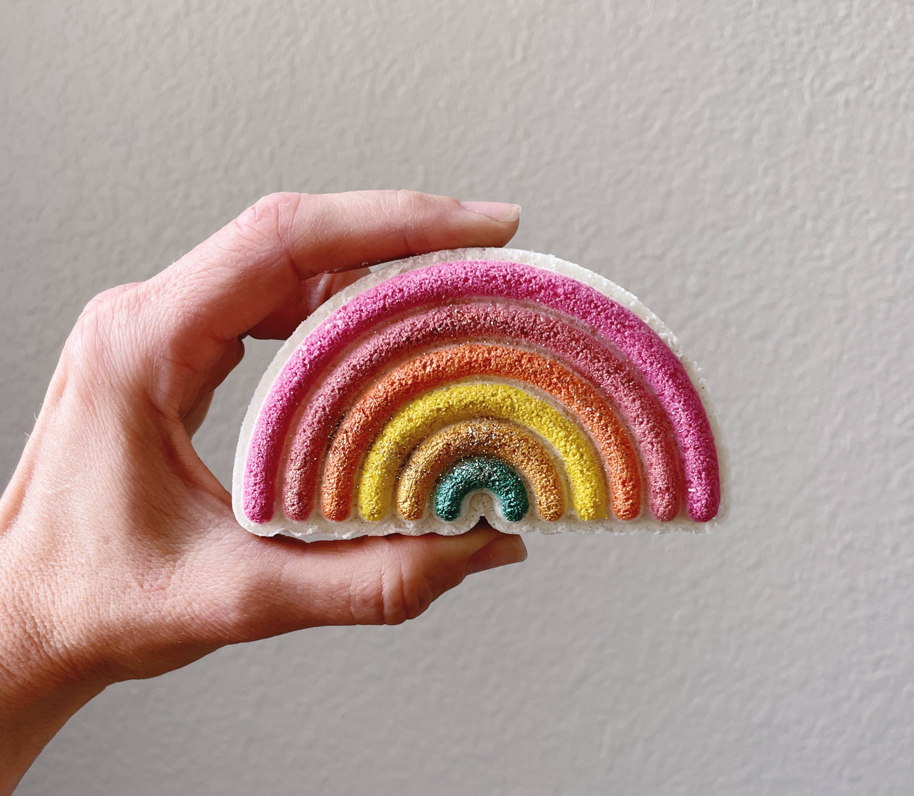 The Sister Made - Wholesale Bath Bomb/Fizz - Rainbow Bath Bomb - Boho Rainbow4