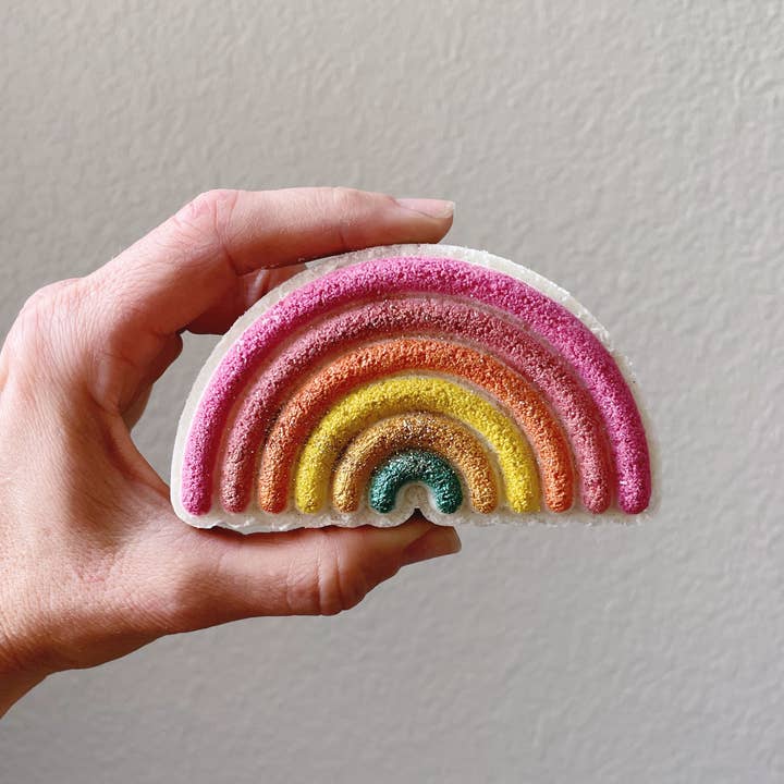 The Sister Made - Wholesale Bath Bomb/Fizz - Rainbow Bath Bomb - Boho Rainbow4