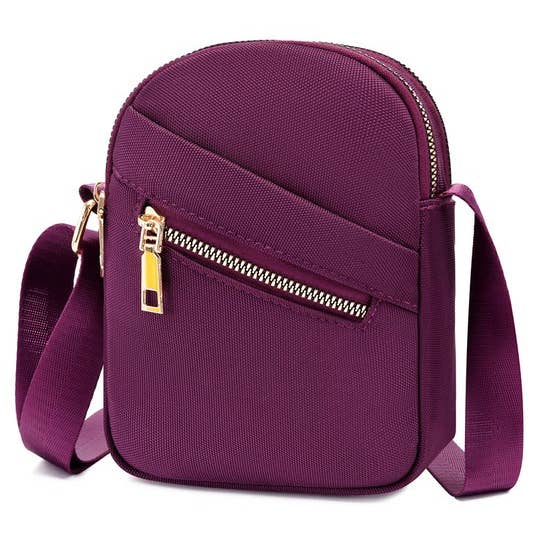 ACCITY - Wholesale Messenger Bag - Women's - TRENDY OXFORD ONE SHOULDER MESSENGER BAG_CUAB00347