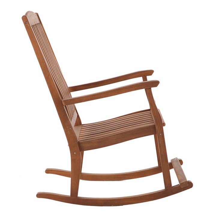 Nordic Teak - Vendita all'ingrosso Sedie a dondolo - Sedia a dondolo in teak oliato stile nordico