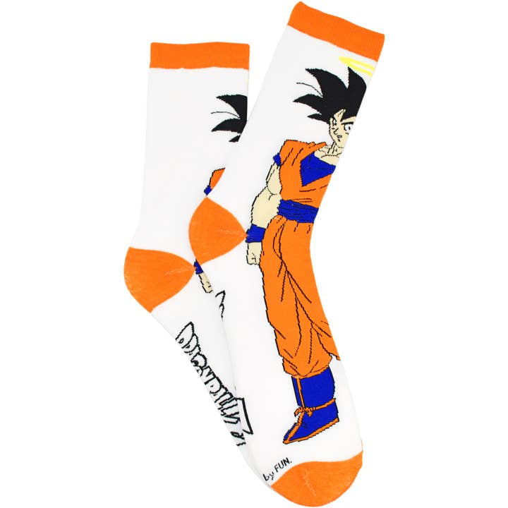 Everything Legwear - Wholesale Socks - Unisex - Dragon Ball Z Goku Crew Sock