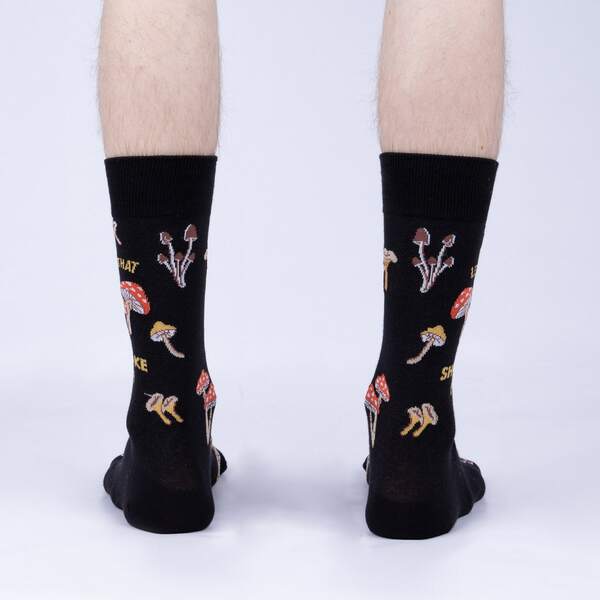 Sock it To Me - Wholesale Socks - Men's - Let that Shiitake Go Crew Socks2