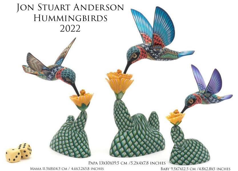 Jon Stuart Anderson Artworks - Wholesale Decorative Figurine - Jon Stuart Anderson Hummingbird
In Artist's chosen colors
