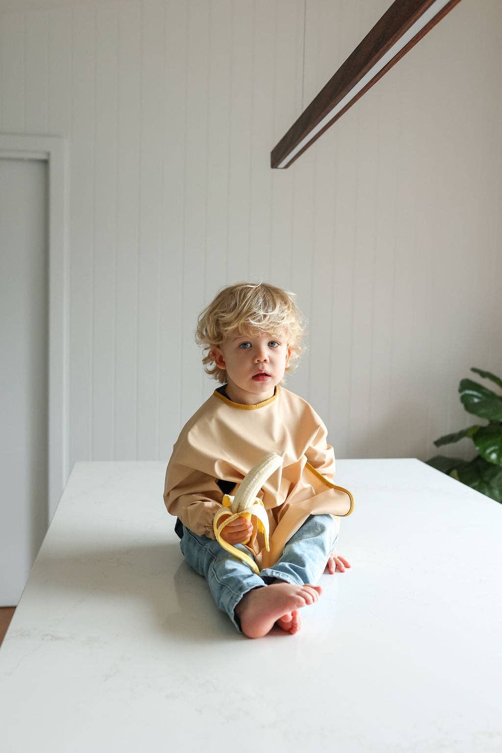 Tilda & Moo - Wholesale Bib - Baby - Vanilla Honey | Smock Bib8