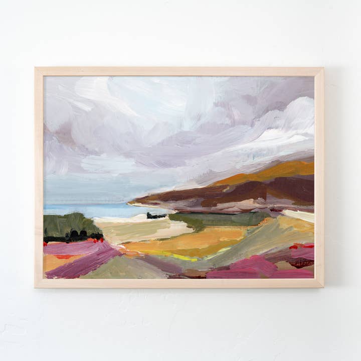 Laurie Anne Art - Wholesale Art Print - Autumn Tones Coastal Wall Art - Little Sur