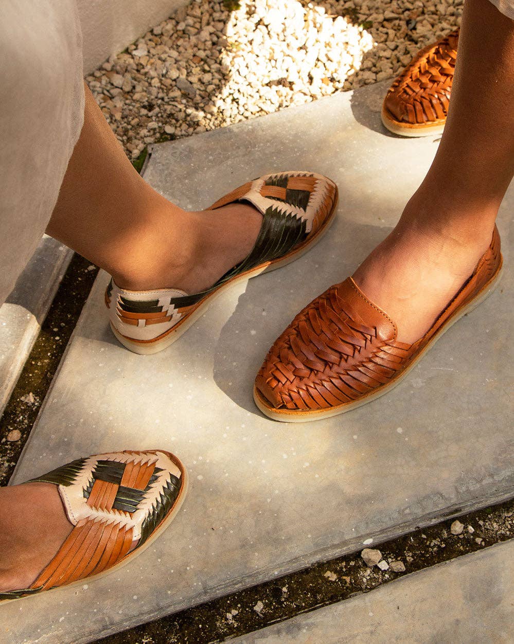 Mexas EU - Wholesale Sandals - Women's - SAHUAYO - Comfortable camel leather huarache6