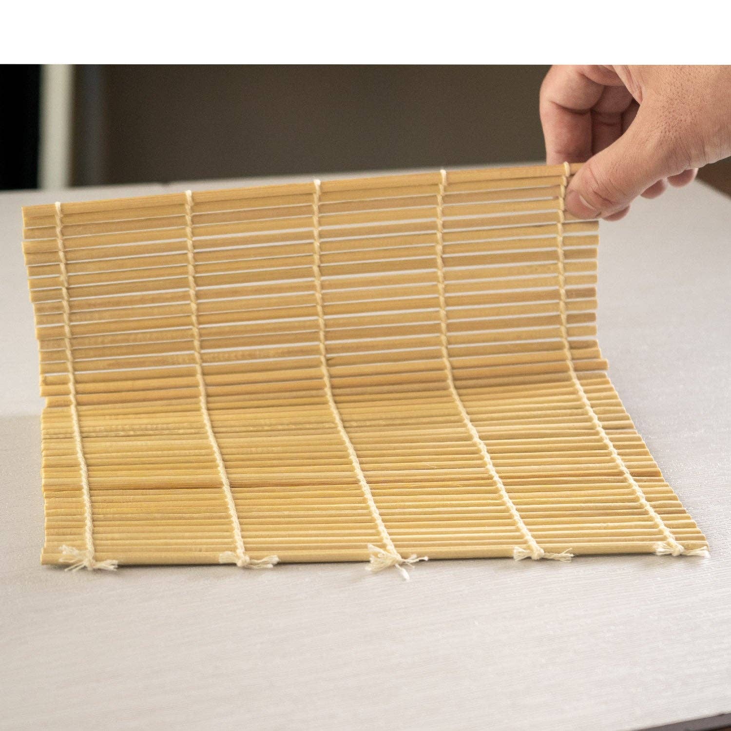 Urban Tokyo – Ferramenta/gadget de cozinha por atacado – Tapete de Sushi Quadrado de Bambu de 9,5" com Pele (10/200)3