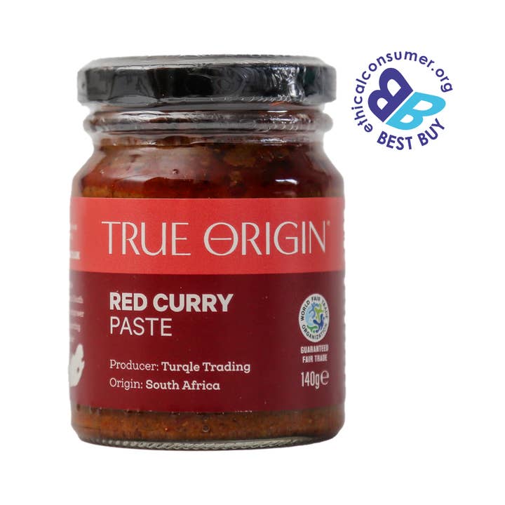 Red Curry Paste 140g for wholesale by True Origin Foods