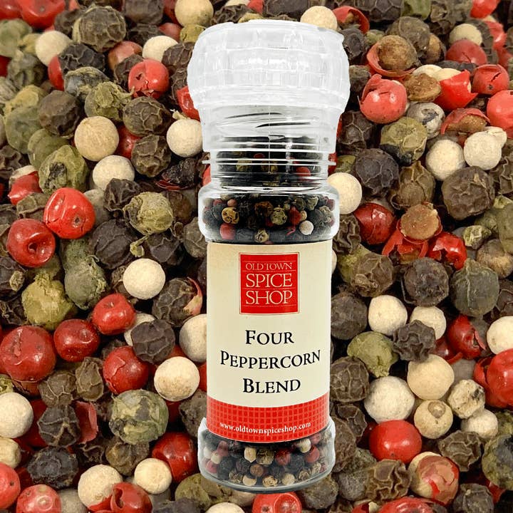 Four Peppercorn Blend, Whole, Fresh 4 Pepper Spice for wholesale by Old Town Spice Shop