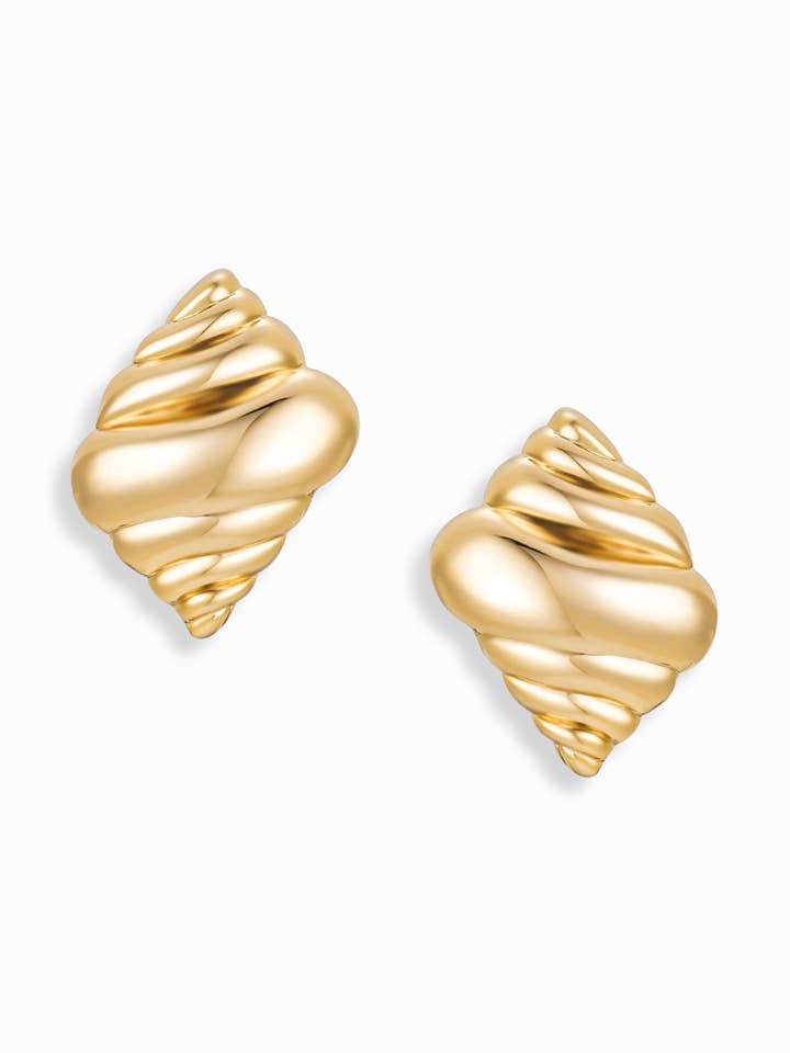 Bliss Shell Statement Studs for wholesale by Mod + Jo