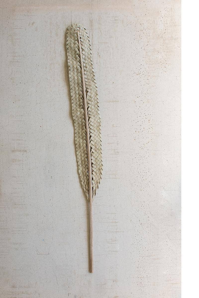 Kalalou - Wholesale Dried/Pressed Flowers - Natural Woven Kejur Leaf0