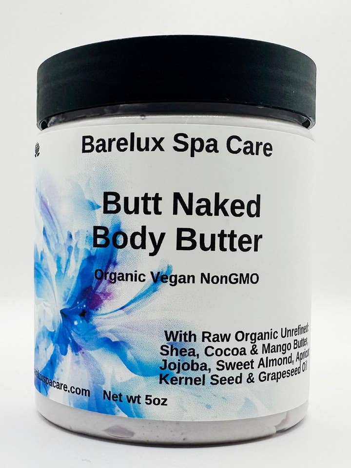 Butt Naked Body Butter for wholesale by Barelux Spa Care