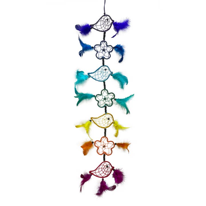 Yak & Yeti - Wholesale Dream Catcher - Birds & Flowers Dream Catcher