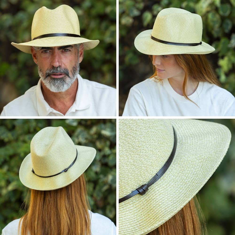 TRAVAUX EN COURS... - Wholesale Straw Hat - Unisex - PAPER HAT leather link147