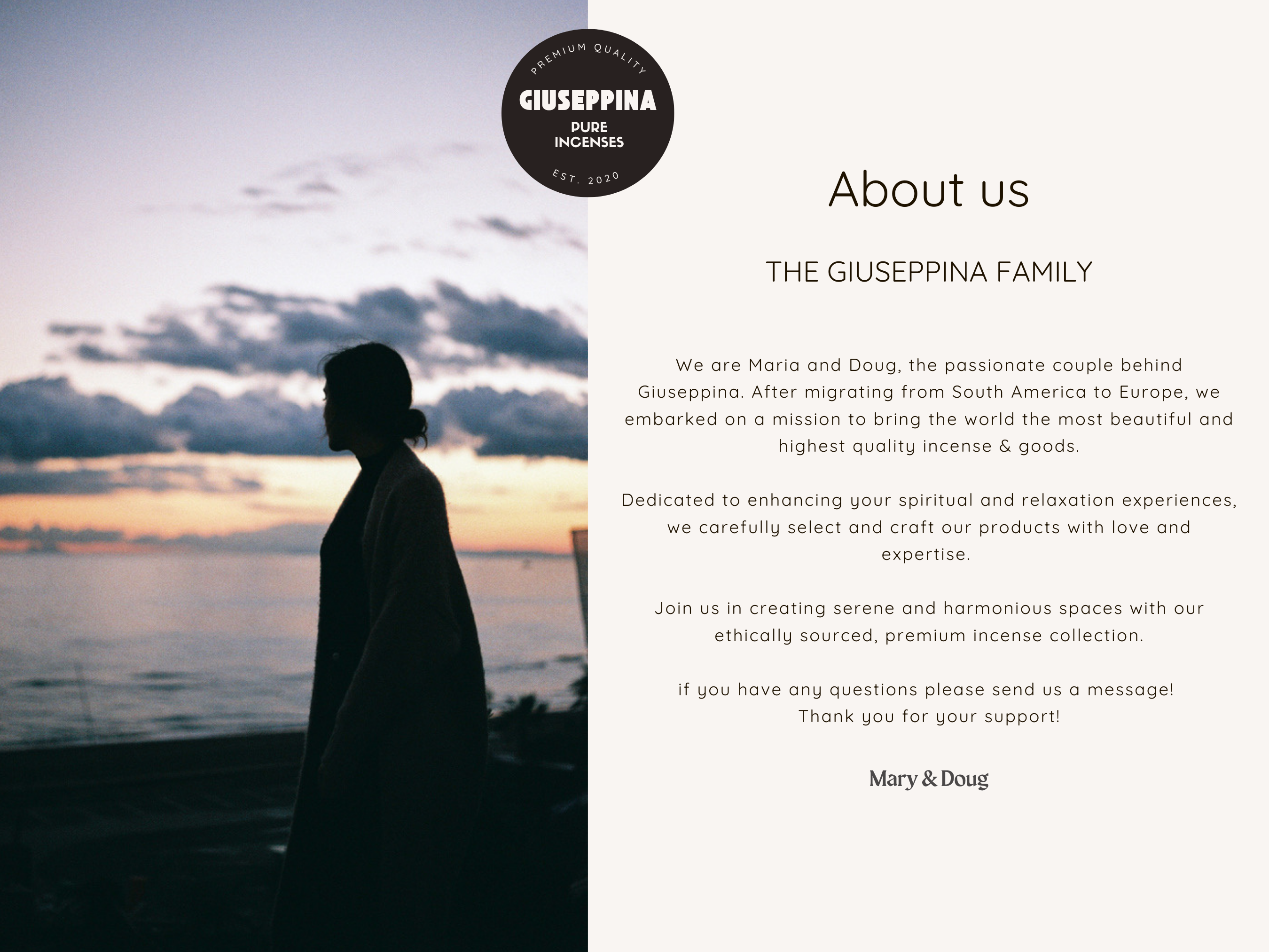 Giuseppina Shop - Wholesale Incense - THE PALO SANTO BOX - 500g Sticks Ethically Sourced from Peru8