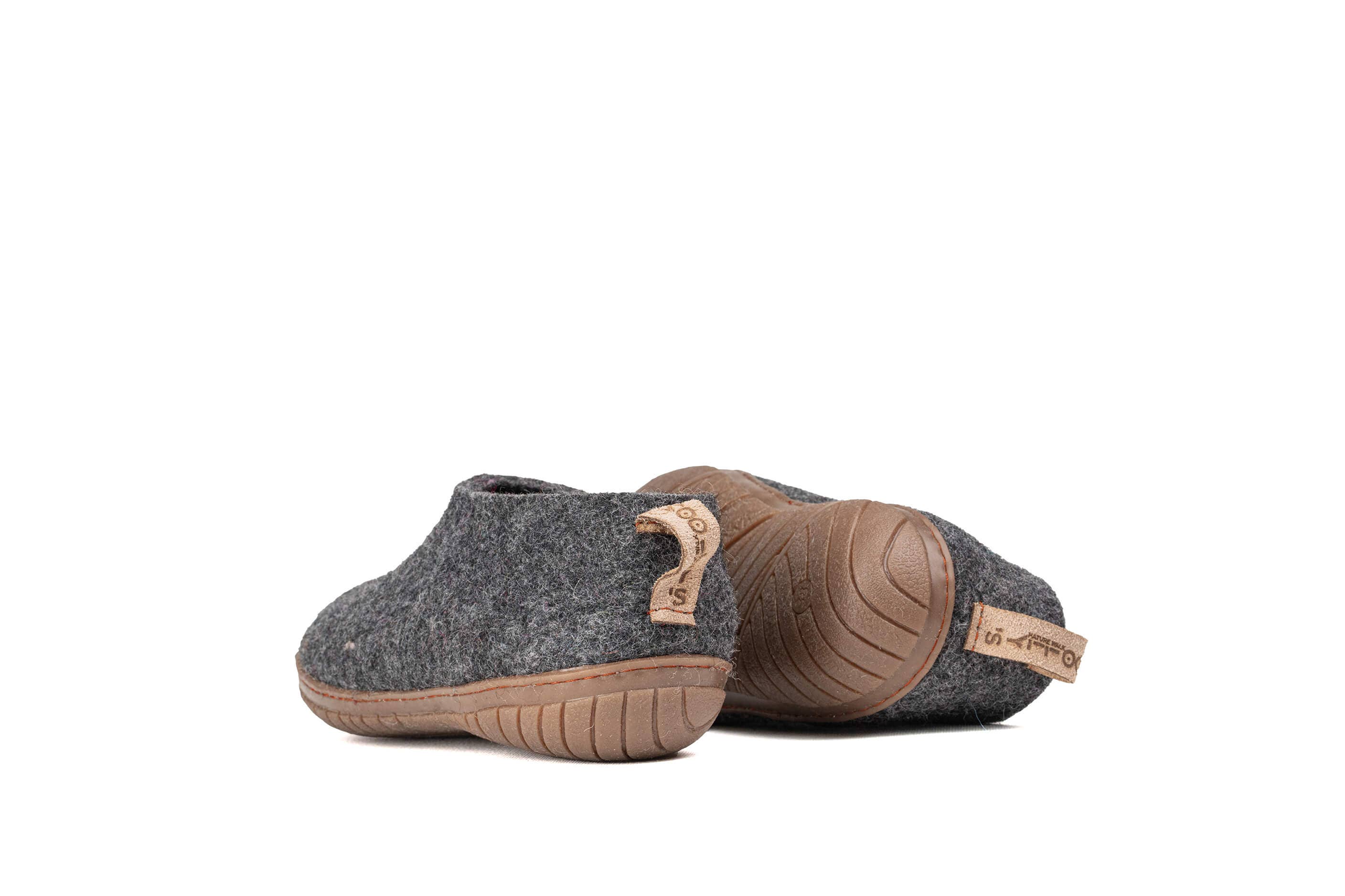 Woollyes Inc - Wholesale Casual shoes – Kids - Outsole Shoe with Rubber Sole – Charcoal6