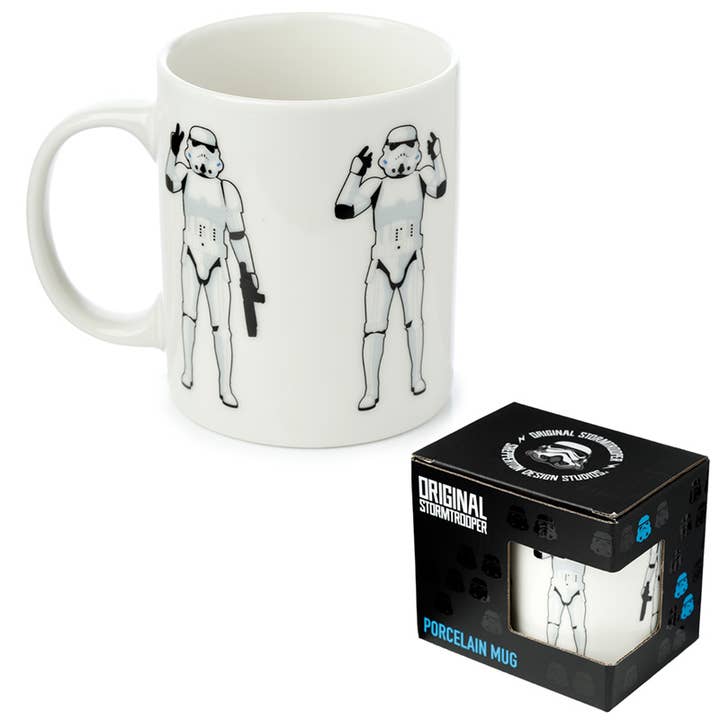 The Original Stormtrooper Tasse aus weißem Porzellan für den Großhandel von Puckator EU