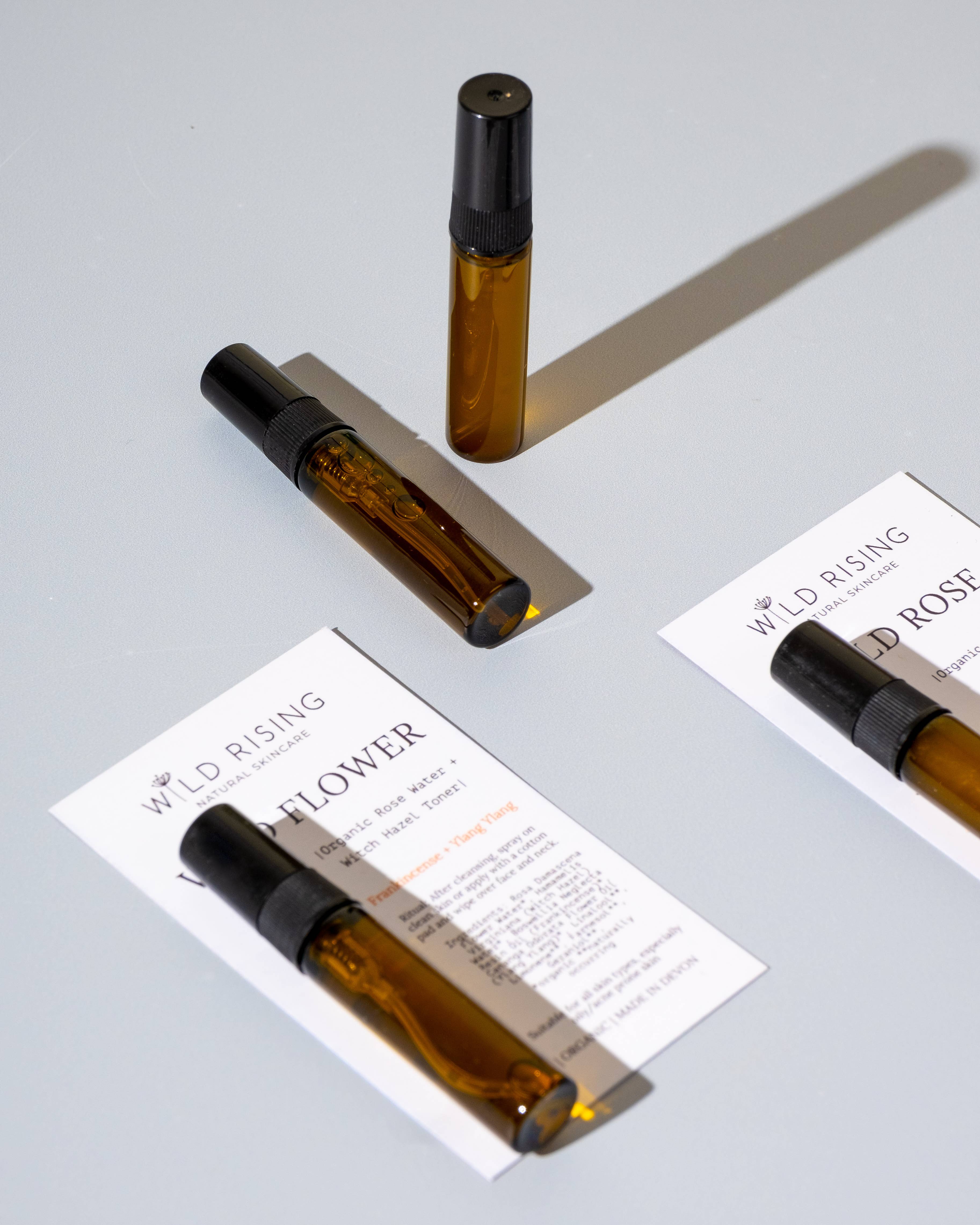 Wild Rising Skincare - Wholesale Toner voor gezicht - Mini tonermist met biologisch rozenwater en toverhazelaar 1